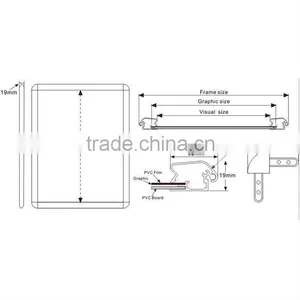 A4 Poster Frame Aluminum Photo Frame&foamed Pvc Panel Manufacturer thumbnail-3
