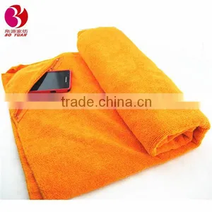 Microfiber Beach Towels With Pocket Swimming Towels thumbnail-1