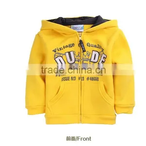 Zipper Sportswear Jogging Long Sleeves Children Boys Fleece Hoodie Jacket Coat Winter Spring Zipper Hood Fleece Kids Outerwear thumbnail-1