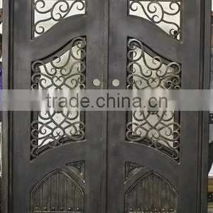 Wrought Iron Decorative Metal Door thumbnail-1