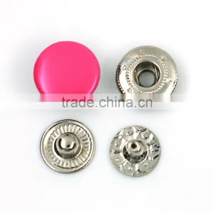 Custom Colorful Four Parts Press Metal Snap Button thumbnail-1