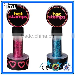 Lovely Glitter Hair Hot Stamp,hair Accessories Glitter Stamp,glitter Hair Color thumbnail-2