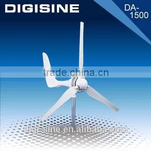 Horizontal Axis Small DIY Off-grid System 1500W/24V Wind Turbine Generator thumbnail-1