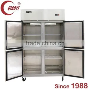 QIAOYI C3 Copper Pipe Four Door Fan Cooling Freezer thumbnail-2