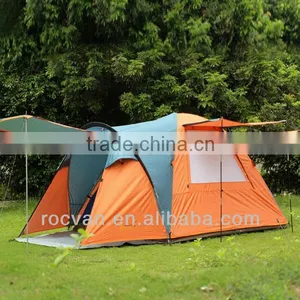 Double Layer Family Double Layer 4 Person Tent thumbnail-1