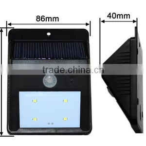4pcs LED Solar Sun Sensor Wall Light thumbnail-3