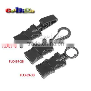 Plastic Detach Buckle Hook Belt Clip for Business Job ID Card Badge Holder & Lanyard #FLC439-1B/2B/3B thumbnail-1