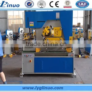 Double Cylinder Hydraulic Punch and Shear Ironworker thumbnail-1