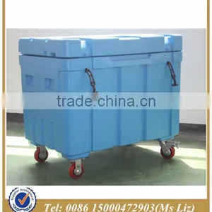 310L Plastic PE Dry Ice Container, Dry Ice Insulated Container for Ice Cooling thumbnail-1