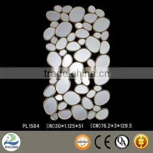 Plain Color Rock Wall Decorative Mirror thumbnail-1