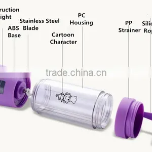 New Products 2016 Mini Portable Slow Juicer Machine Blender Cold Press Juice Extractor thumbnail-2