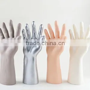 High Glossy Fiberglass Male Mannequin Hand For Glove thumbnail-1