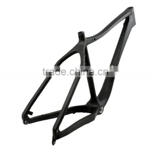 Chinese OEM Full Carbon Fat Bike Frame,26er Fat Mountain Bike Carbon Fiber Bicycle Frames thumbnail-2