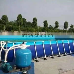 2016 New Top Selling Non Inflatable Pool, Metal Frame Swimming Pool With Water Slide, Custom Inflatable Pool thumbnail-2