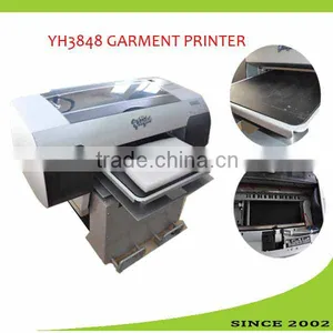 CE Approval YH3848 Ink Jet T-shirt Printer for Sale thumbnail-1