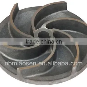 Casting and Forging Iron Water Pump Impeller thumbnail-2
