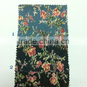 Cotton Spandex Denim Printed Fabric:P6480-D13081322 thumbnail-1