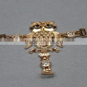 OWL Shape Shoe Upper Accessories Sandal Metal Buckels thumbnail-2