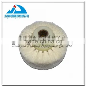 KBA Printing Machine White Soft Brush Wheel thumbnail-1
