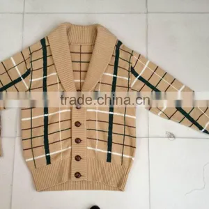 ASM-359 Men's V-neck Cardigan With Long Sleeves thumbnail-1