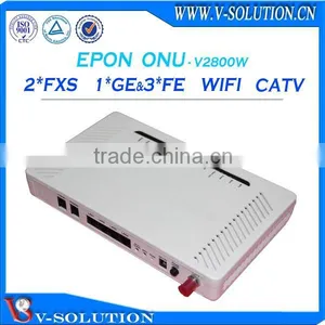 EPON Ftth 2fxs + 3fe + 1ge Voip Catv Wifi Onu Modem thumbnail-3
