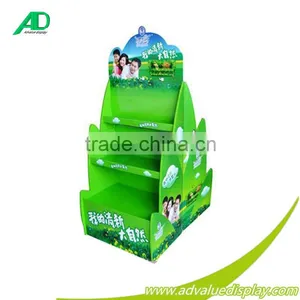 Factory OEM CUSTOM Cardboard Pallet Display Free Standing Rack for Toothbrush Toothpaste POP Sales thumbnail-3