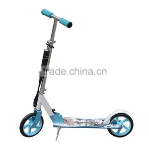 2 Wheel Kick Scooter Adult Kick Scooter 3 Wheel Foot PRO Scooters Two Wheel Roller Skate Space Scooter Parts thumbnail-2