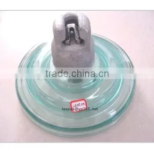 11kv Voltage Toughened Glass Disc Insulator With Cap and Pin thumbnail-1