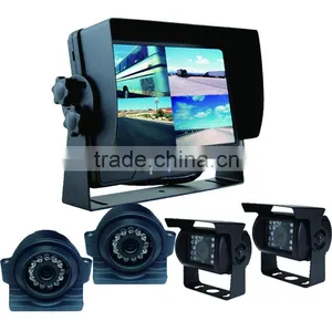 Backup Camera System | Four Camera Setup With Quad View Monitor CS-S751TMQ thumbnail-1