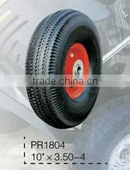 Rubber Wheel TUV CERTIFIED FACTORY Wheelbarrows Pnuematic Wheel, Solid Wheel,PU Foam Flat Free Wheel 6"-18" thumbnail-1