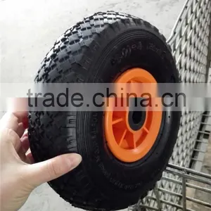 Small Rubber Wheel 10inch Hand Trolley Wheel thumbnail-1