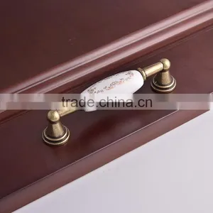 Wholesale High Quality Ceramic Handles and Knobs Kitchen Wardrobes Door Porcelain Modern Pulls Knobs thumbnail-5