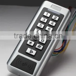 Metal Two Door Waterproof Standalone Keypad RFID Smart Card Door Access Control thumbnail-2