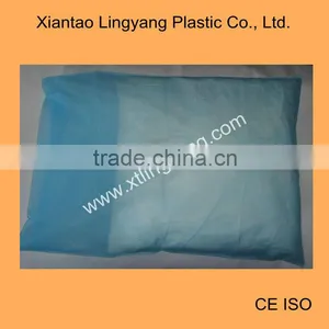 Cheap Blue Non-woven Disposable Pillow Case thumbnail-1