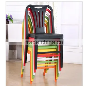 Classic Design Home Furniture Plastic Dining Chair thumbnail-6