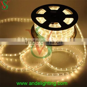 CE,.RoHS,GS Approved 2 Wire 10mm Multi-color Led Rope Lights for Outdoor Decoration Christmas Light thumbnail-2