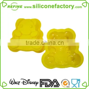 Non-stick Funny Bear Shaped Silicone Cake Mould thumbnail-6