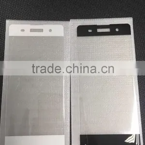 Curved Full Screen Shield Ultra Clear Premium 3D Tempered Glass Screen Protector for SONY Xperia XA Black and White thumbnail-2