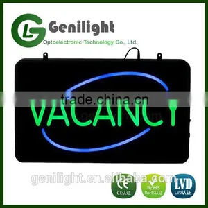 Welcome High Visible LED Neon Light Business Motion Open Sign Chain Switch thumbnail-3