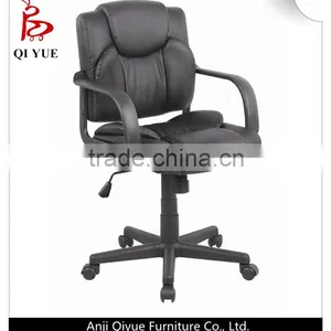 Swivel Leather Black Office Gaming Chair thumbnail-1