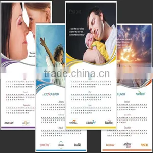 2016 Promotional Calendar,Yearly Calendar,Wall Calendar With Glossy Lamination thumbnail-3