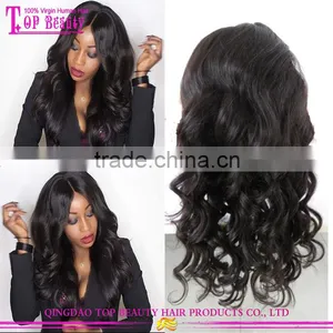 China Factory Indian Natural Hair Wig 100% Virgin Human Natural Girls Hair Wig thumbnail-1
