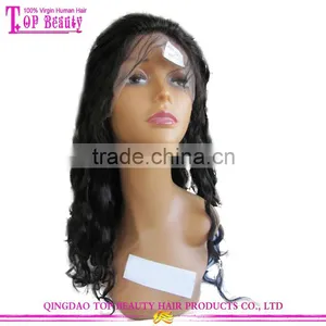 Part Anywhere Natural Color Loose Wave Lace Front Wig 100% Virgin Russian Hair Cheap Lace Front Wig With Baby Hair thumbnail-5