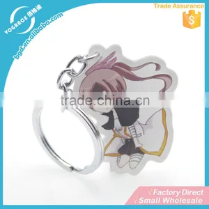 Custom Cheap Acrylic Keychains Plastic Charm thumbnail-1