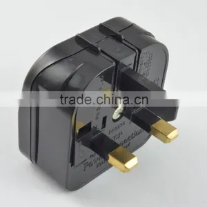 New Product China Wholesales,Euro to UK BS1363 Converter Plug With FUSE 13A ,ac Plug Adapter Male to Male thumbnail-4