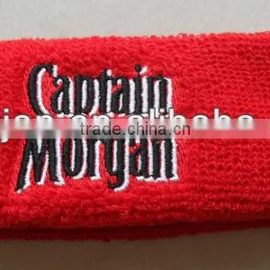 Colorful Customized Embroidery Logo Sweatband thumbnail-1