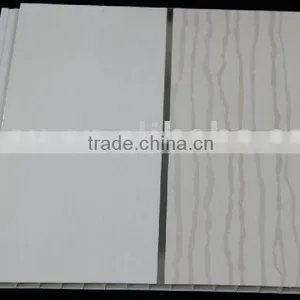 20/25/30cm One Groove Silver Line PVC Artistic Ceiling Half Printed thumbnail-1
