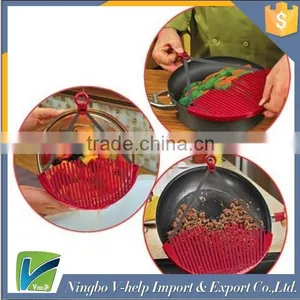 Expandable Strainer Better Strainer Stretch Better Plastic Vegetable Strainer thumbnail-1