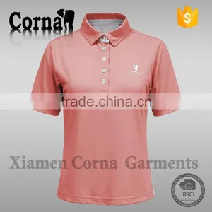 Original 100% Polyester Pique Fabric Short Sleeves Outdoor Sport Colorful Plus Size Women Blank Knitted t Shirt thumbnail-1