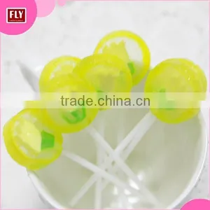 Wholesale Flat Lollipops , Flwoer Pattern Sweet Hard Handmade Candy thumbnail-3